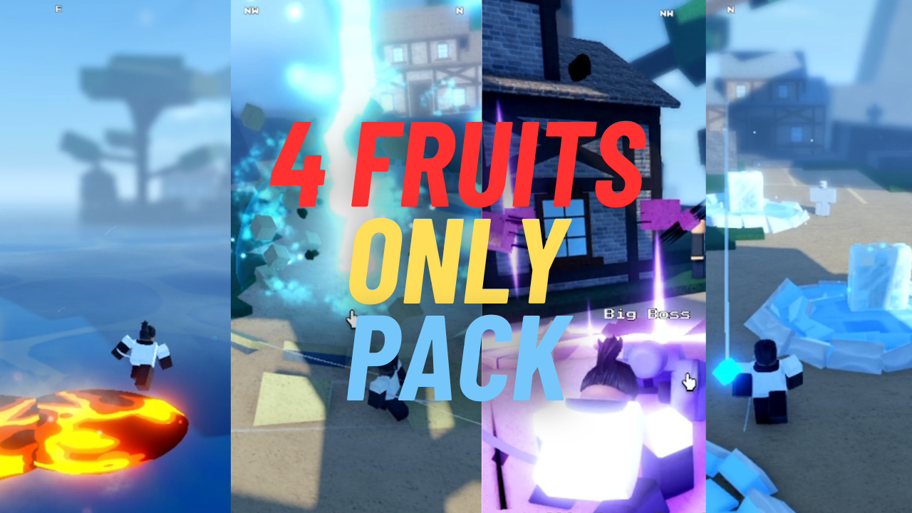 4 Fruits Only (One Piece Starter Pack) | ROBLOX